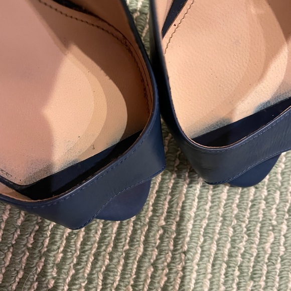 Final Price !Prada blue peep toe pump heel shoes. - Picture 14 of 16